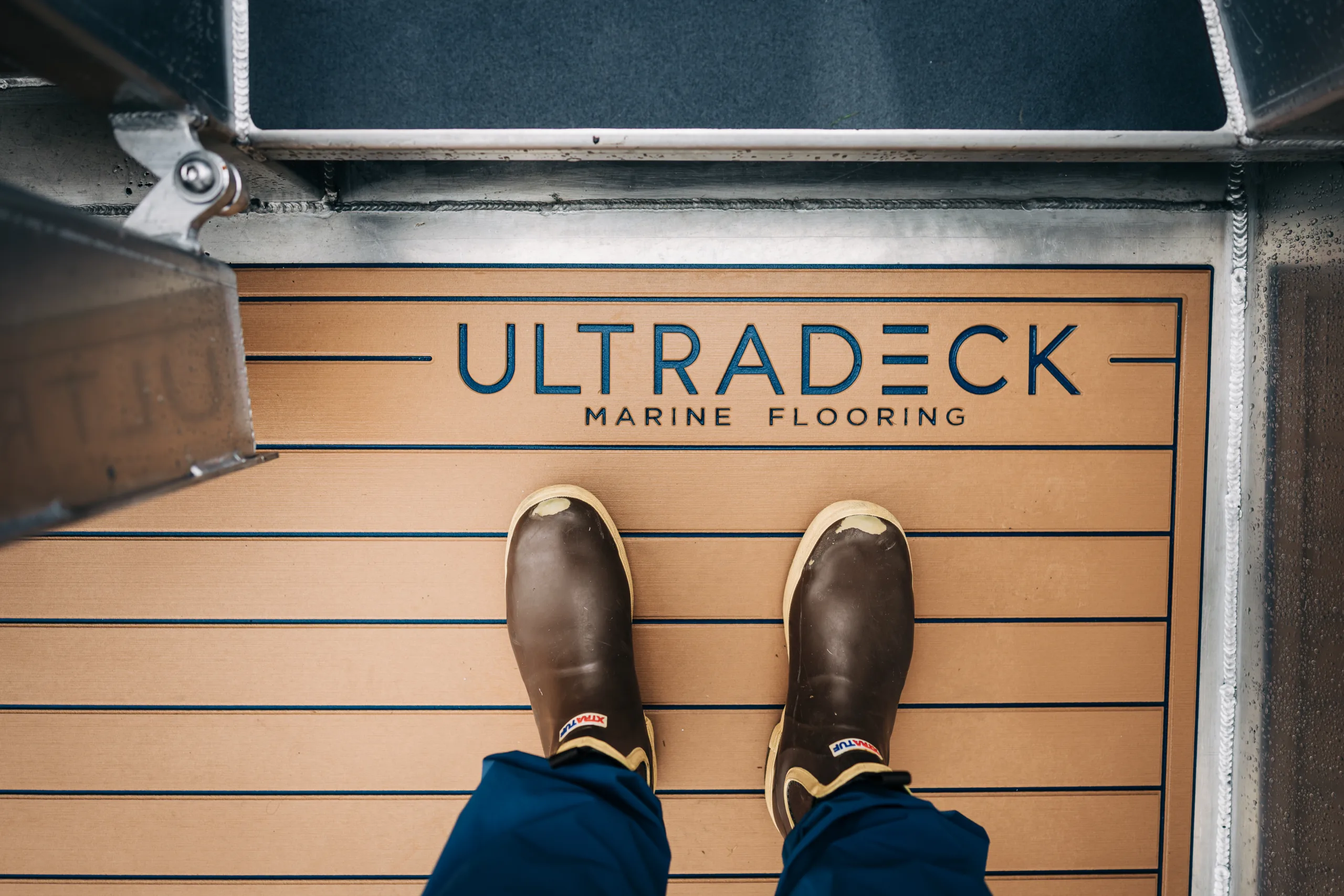 Sitka Wonders boat out on Alaskan water with UltraDeck underfoot.